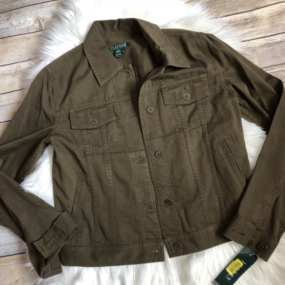 ralph lauren green vest